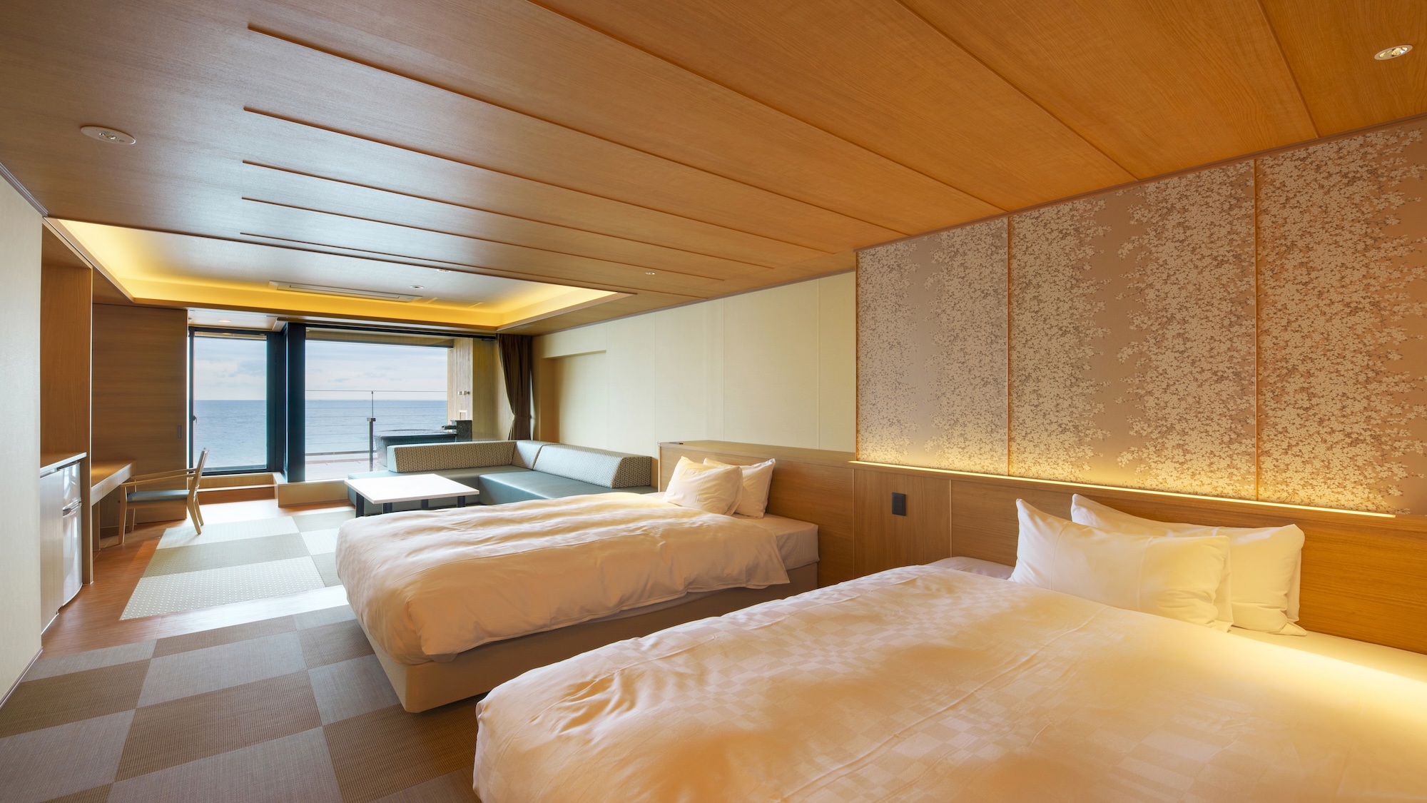 露天風呂付きエグゼクティブルームの客室