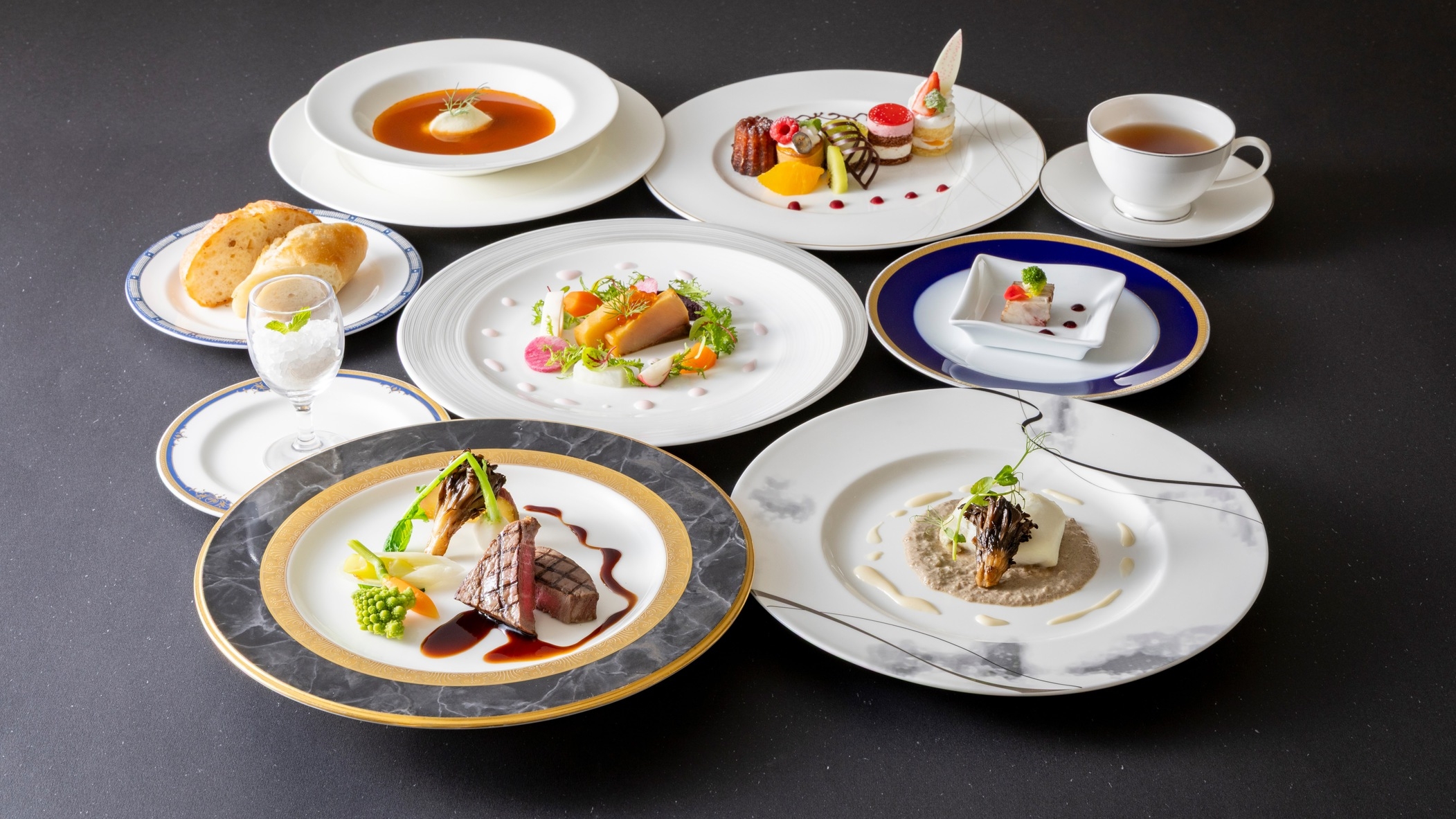 【２食付】〈プレミアムフロア〉ホテル最上階フレンチレストラン「ベッセ・ボワール」 フルコースディナー