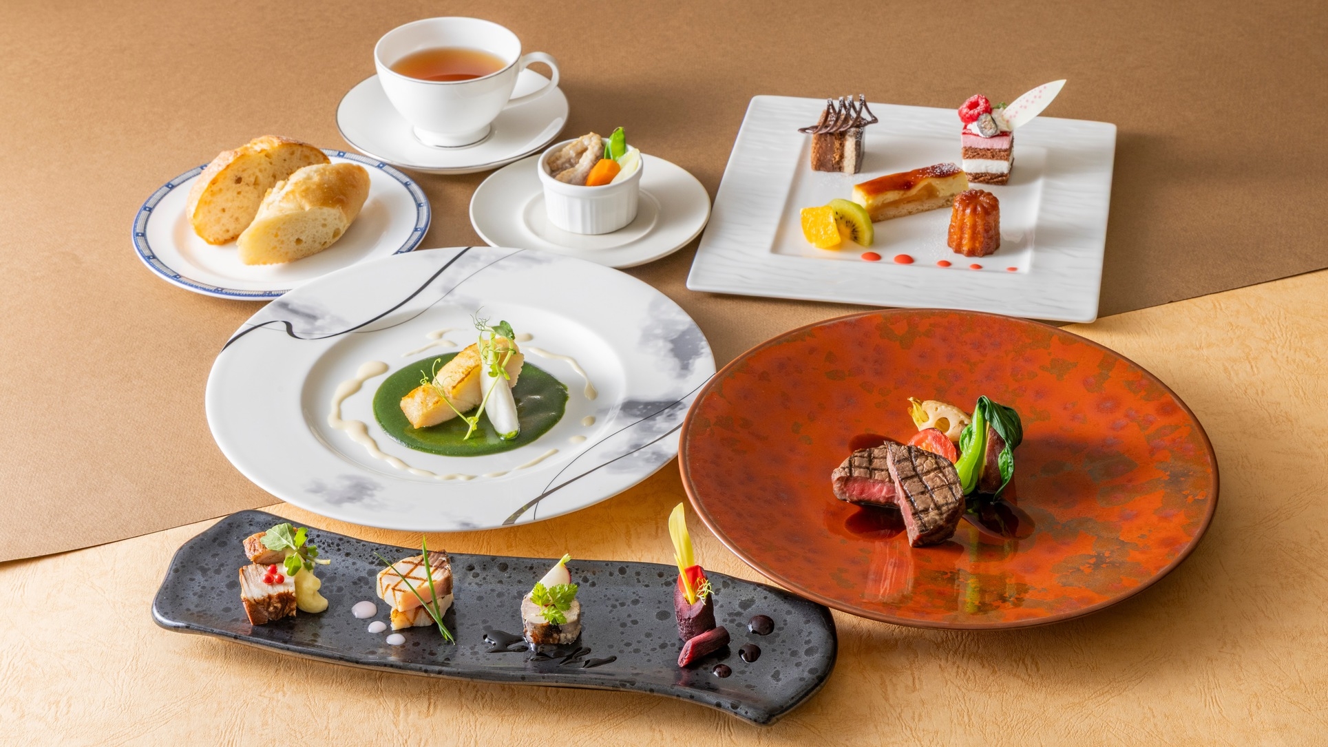 【２食付】〈プレミアムフロア〉フレンチレストラン 「お箸で召し上がるフレンチディナー」