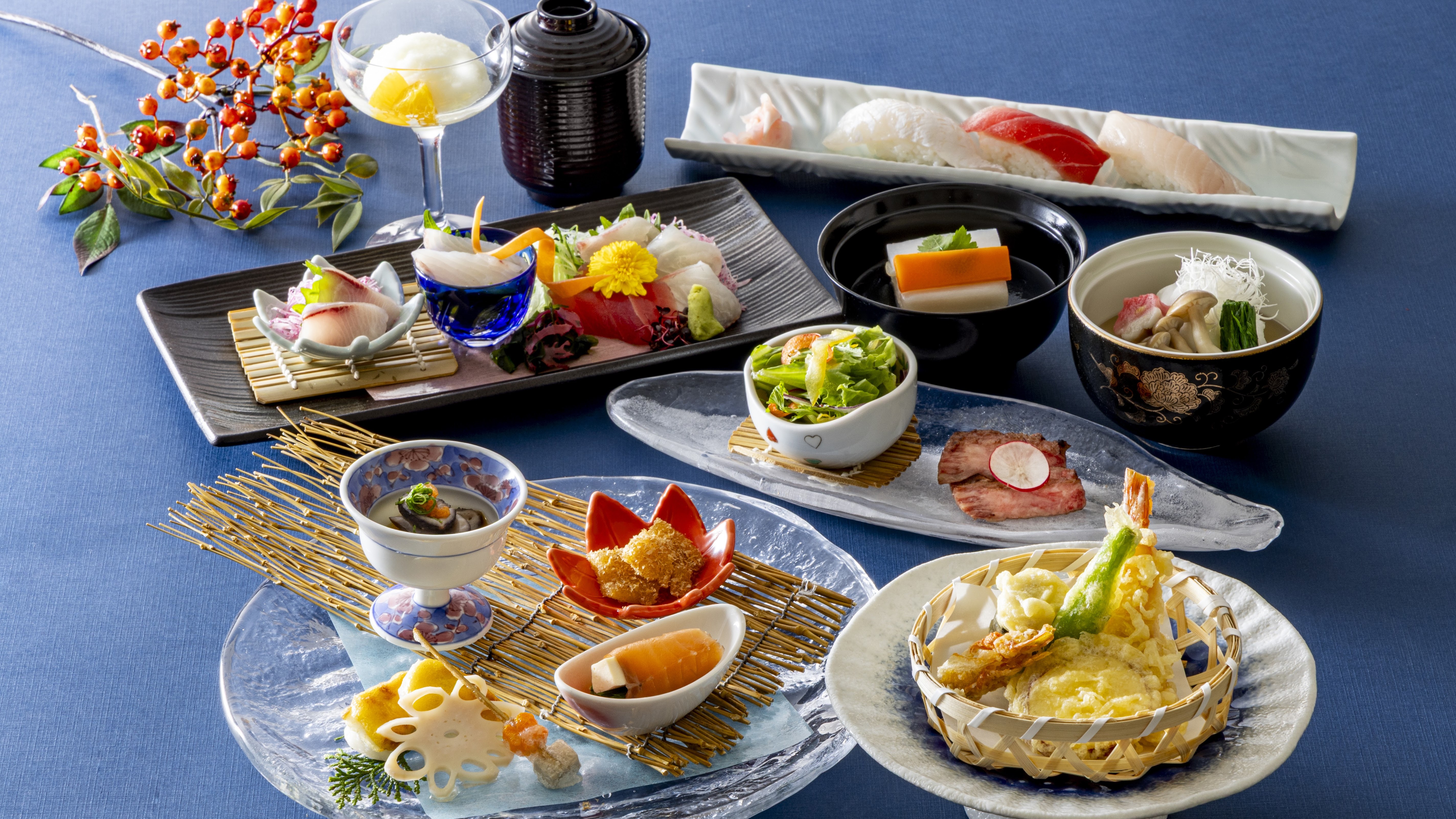 日本料理「音戸」季節の会席 　2026年1月，2月