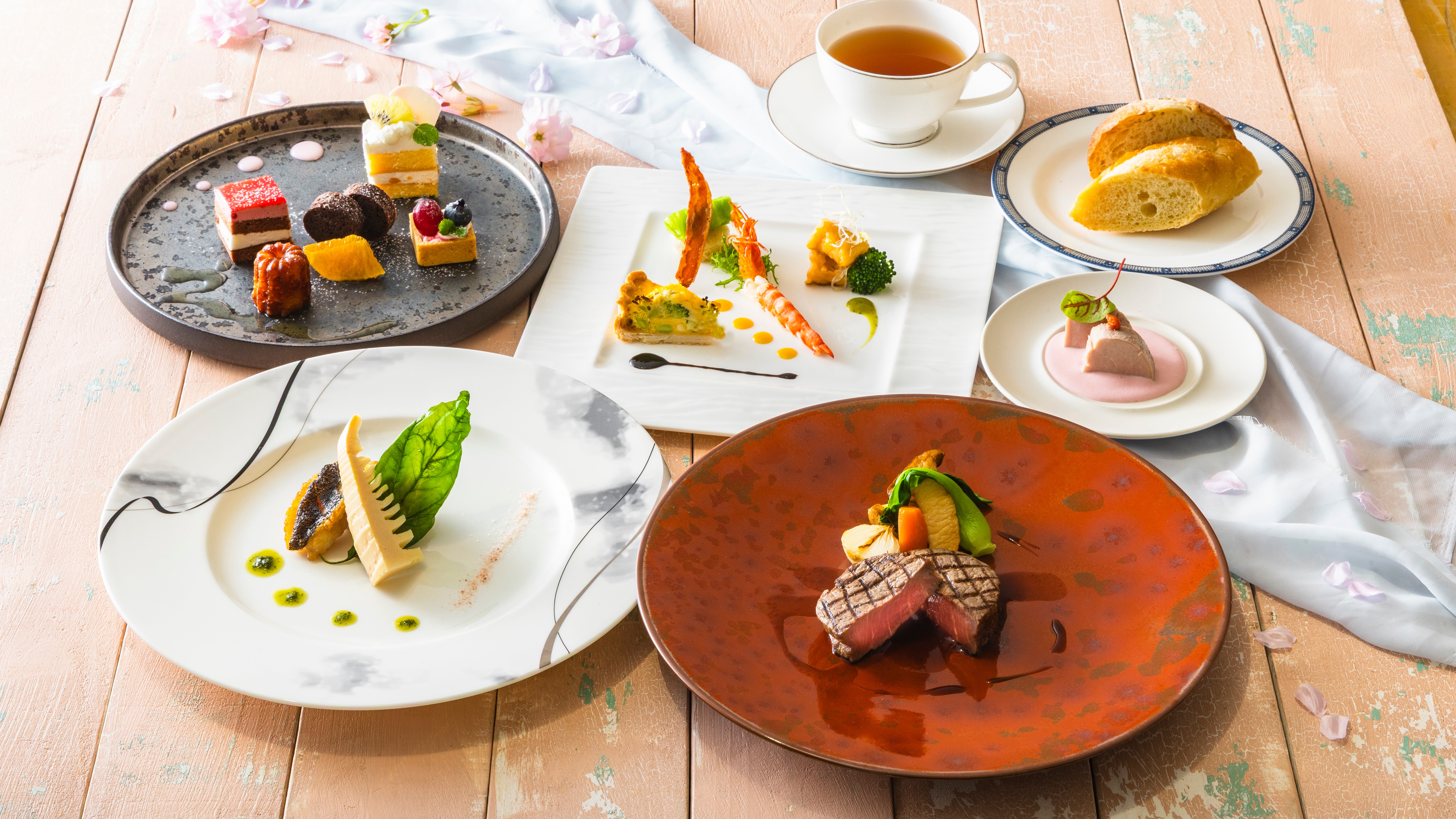 フレンチレストラン「ベッセ・ボワール」 お箸で召し上がるフレンチ　2026年3月，4月