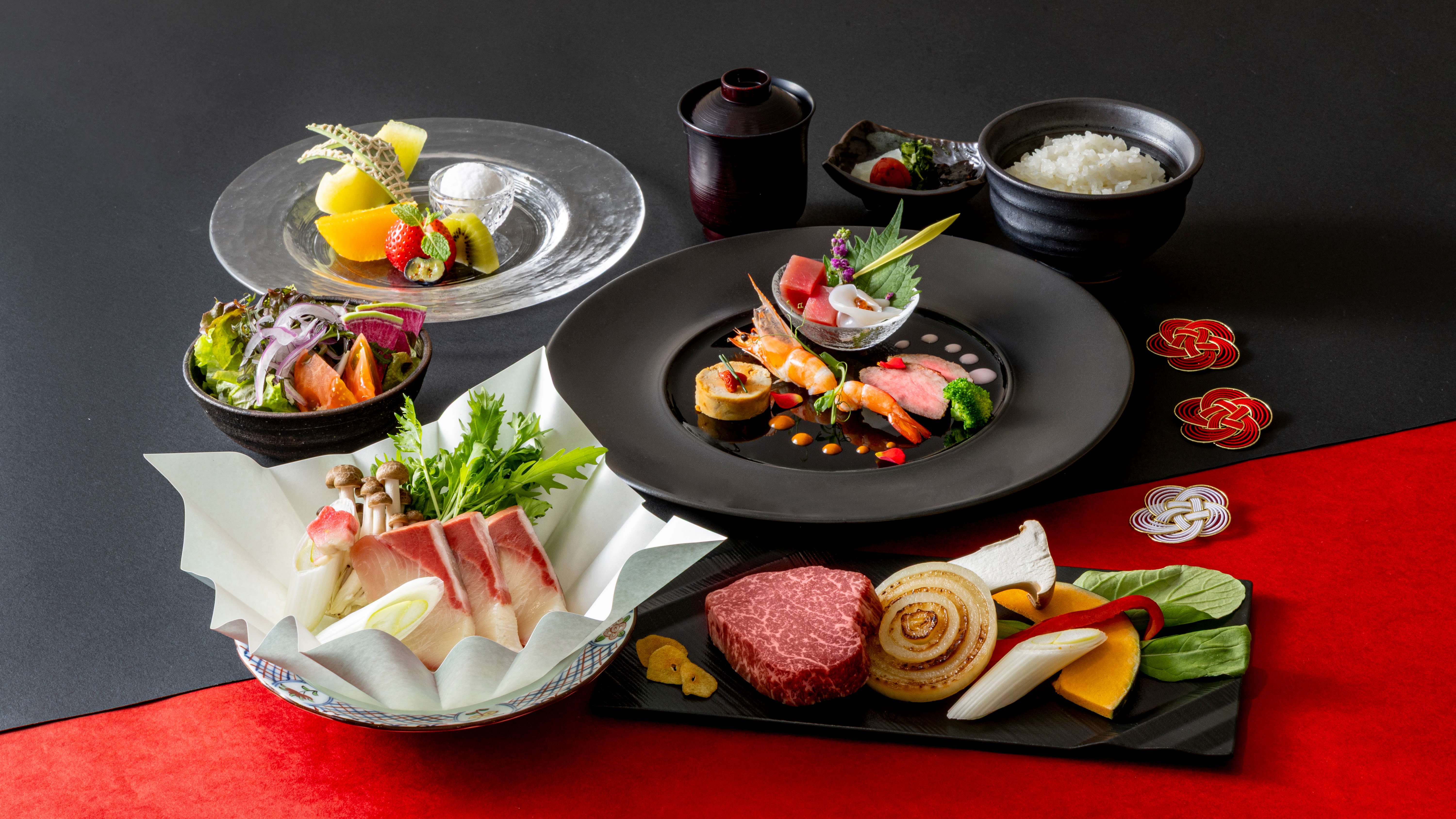 鉄板焼「古鷹」 黒毛和牛と季節替わりの鉄板焼　2026年1月，2月