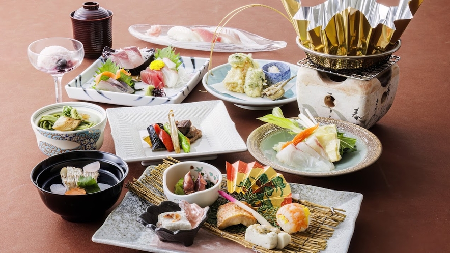 日本料理「音戸」季節の会席 （2024年3月，4月）