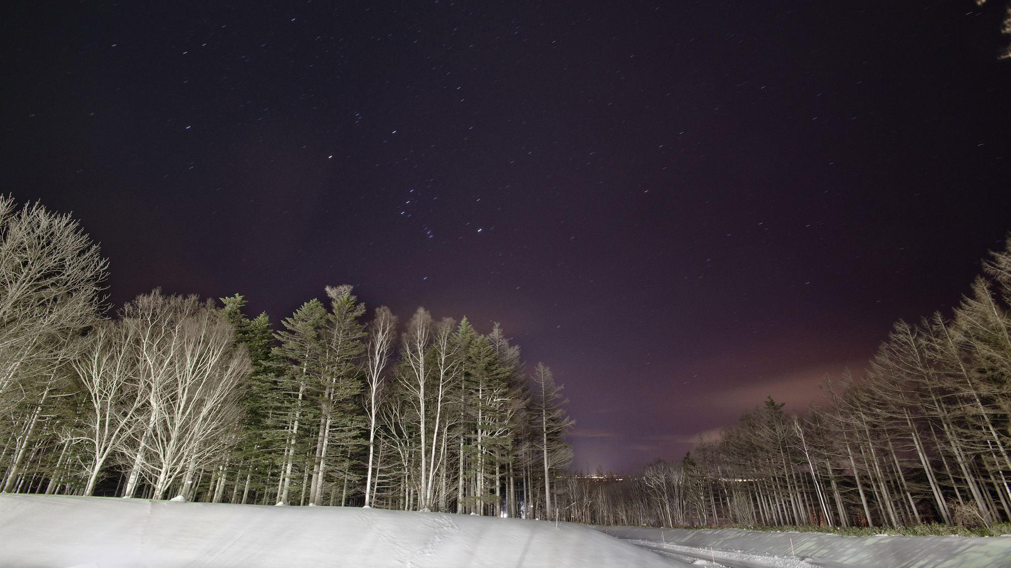 美しいサホロの星空