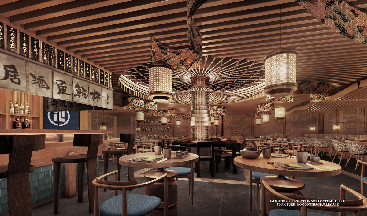 リノベーション後のスペシャリティレストラン