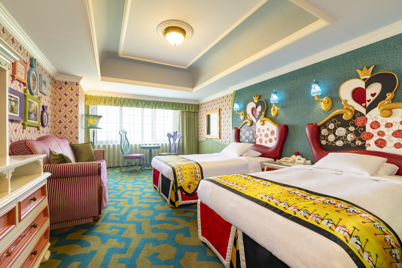 キャラクター・ディズニーふしぎの国のアリスルーム