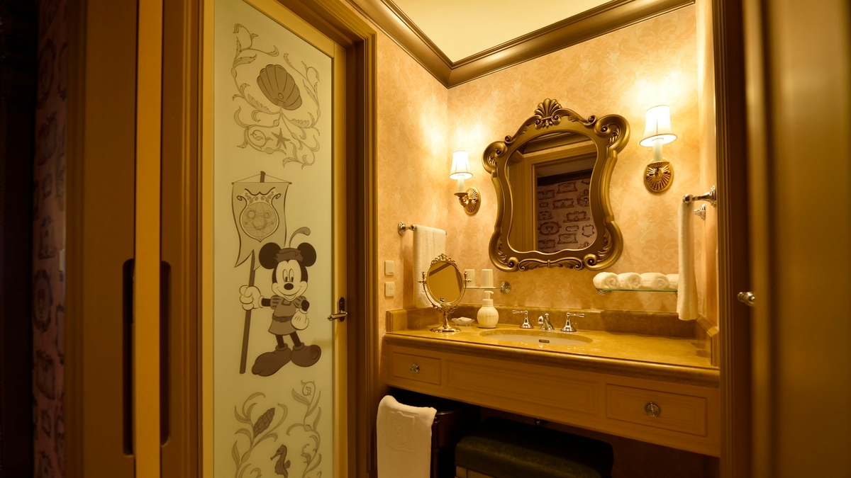 東京ディズニーシー・ホテルミラコスタ(部屋(水回り))