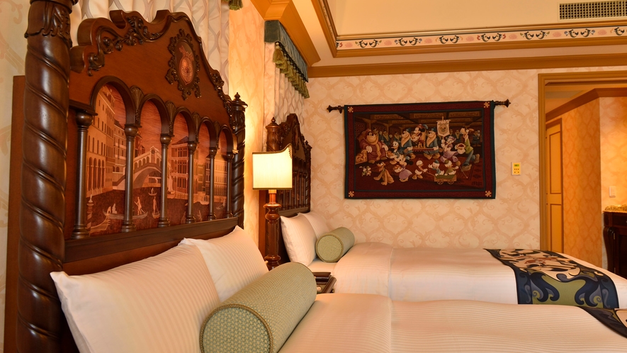 ヴェネツィア・サイドの客室(イメージ)(C)Disney