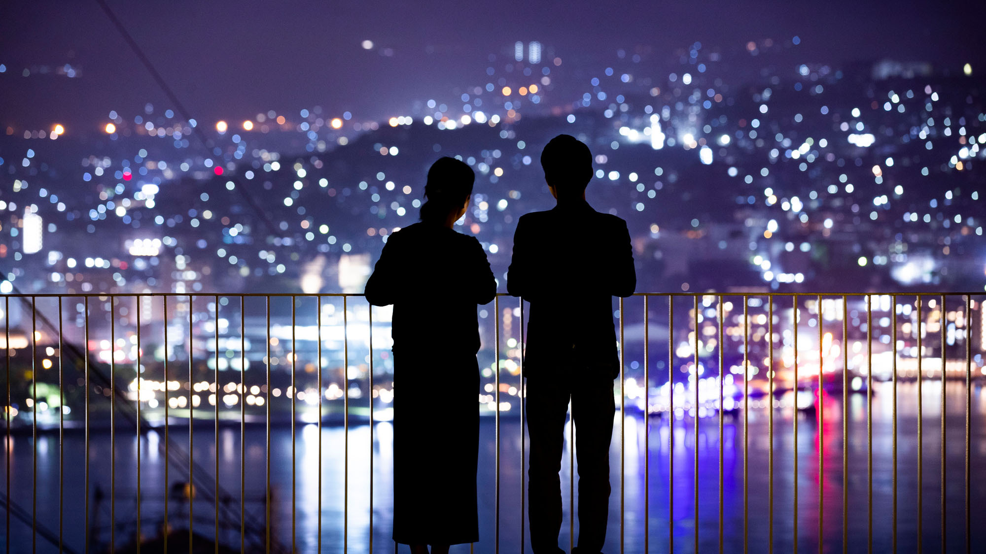 ■長崎満喫アクティビティ■長崎の港街が「空の紫陽花」に色づく！夜景記念撮影【朝食付】