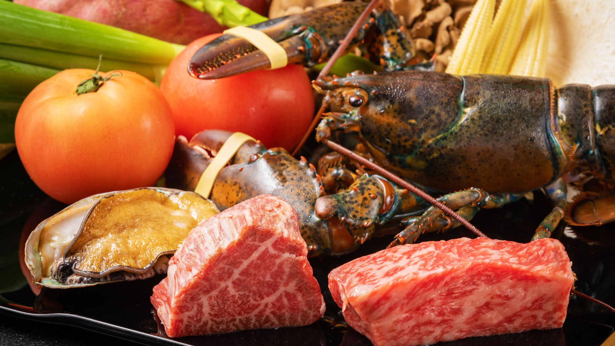 【2食付：厳選ディナーコース】◆鉄板焼◆熟練の技で焼き上げる『宮崎牛』の極上ステーキ