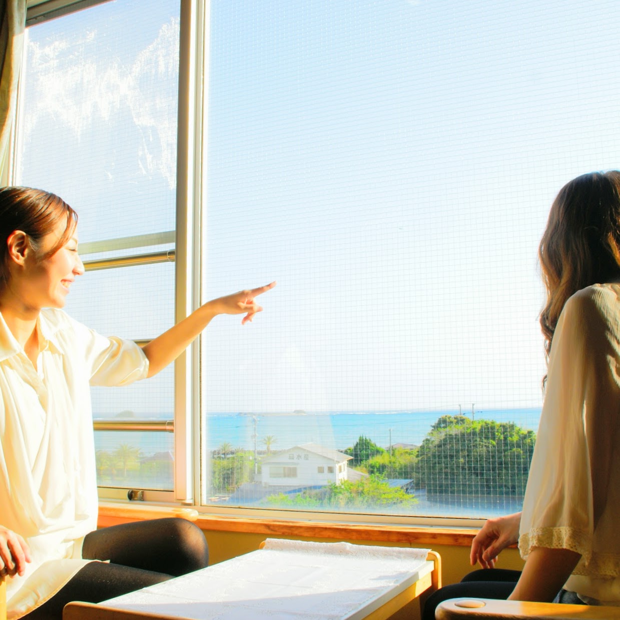 客室からの眺望