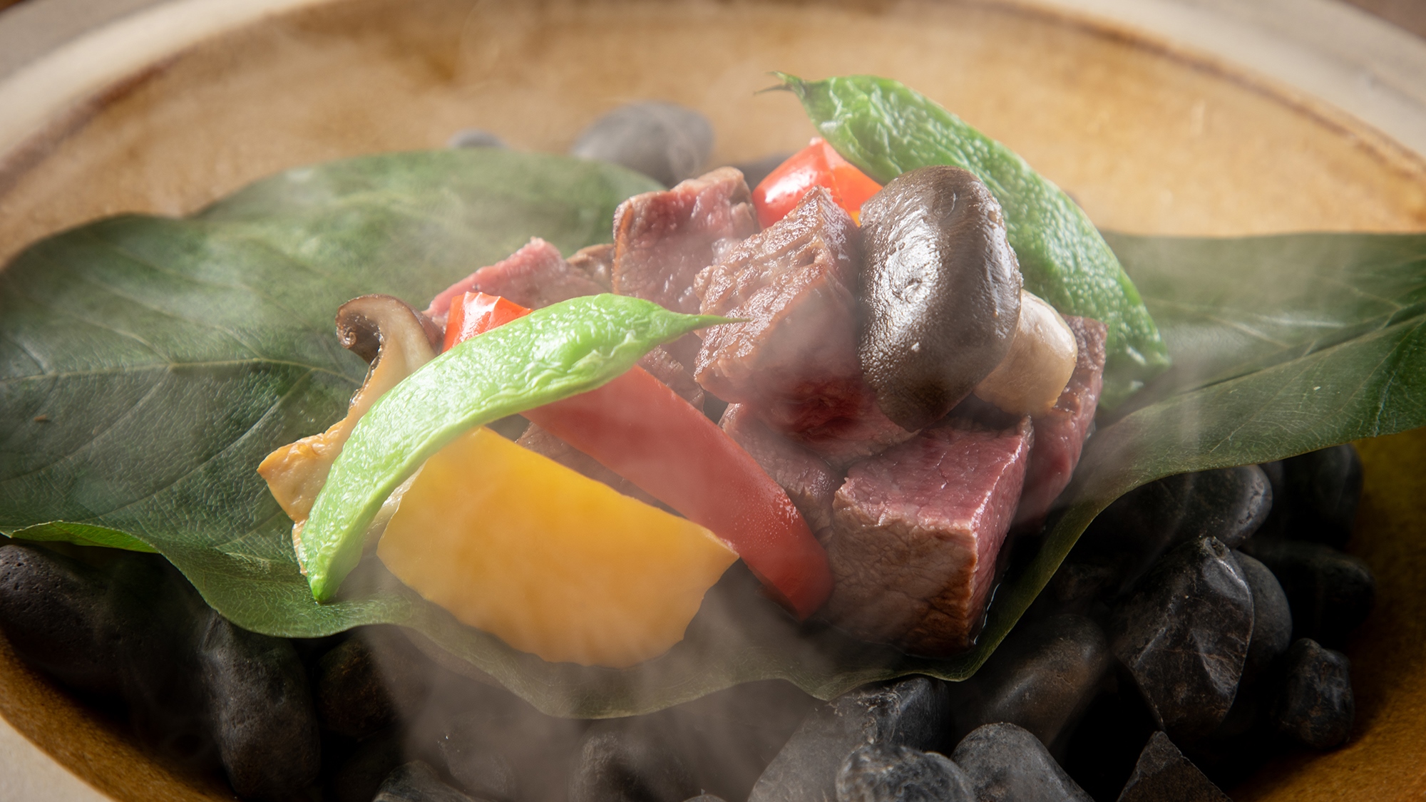 【夕食】地元の旬を楽しむ