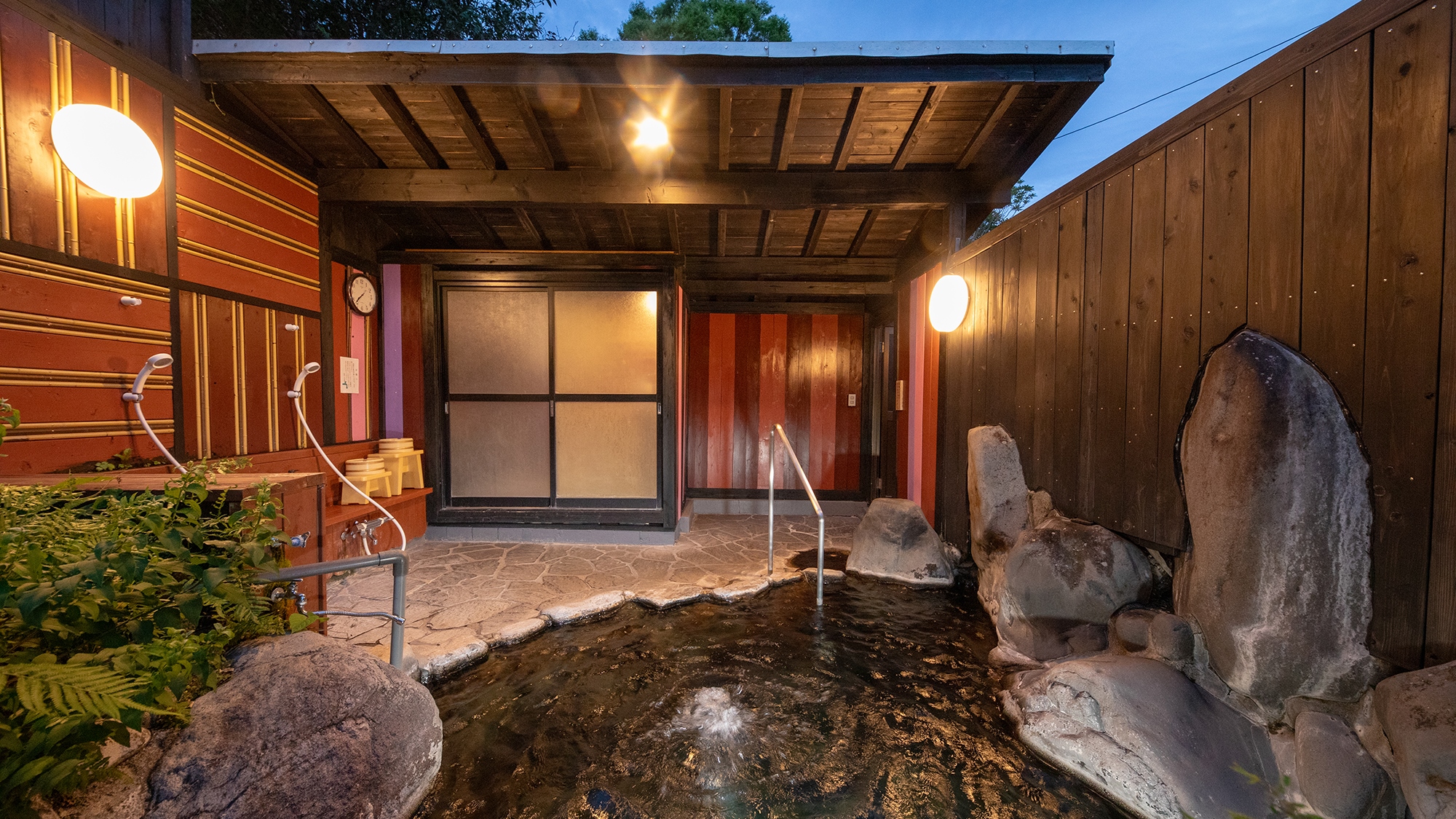 【家族露天風呂】静寂に包まれた癒しのひととき