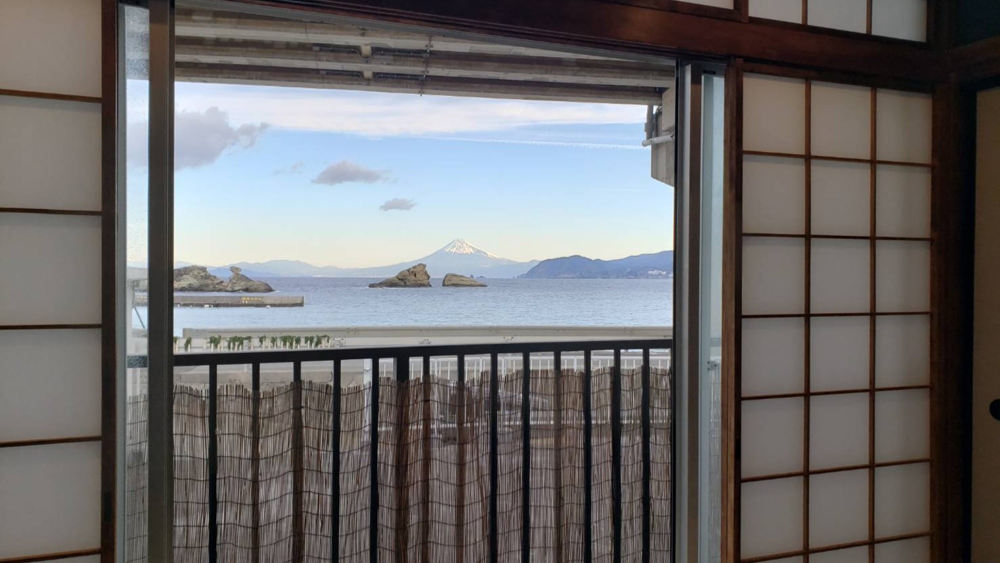 海側和室からの風景