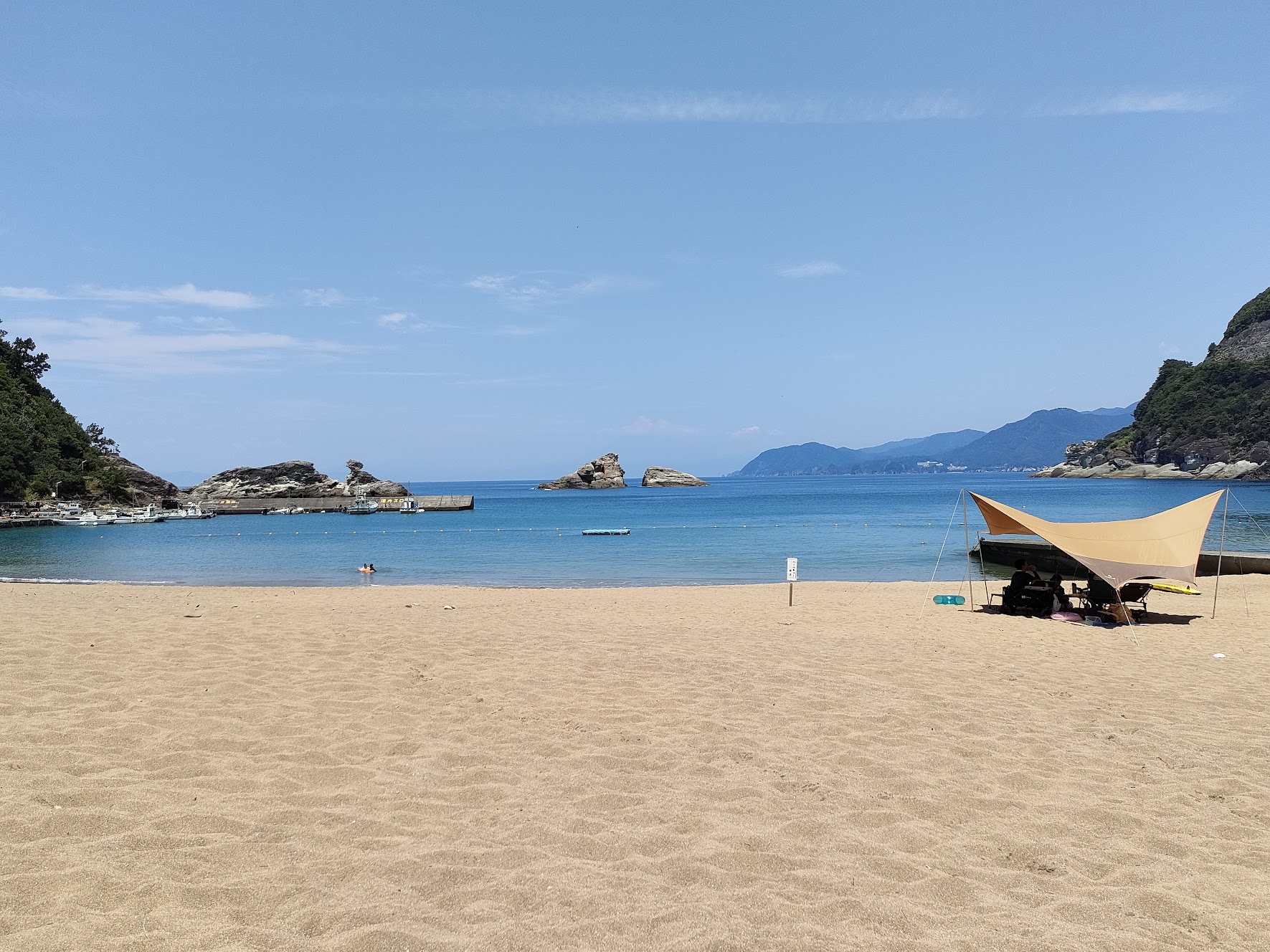 海水浴場まで徒歩30秒！