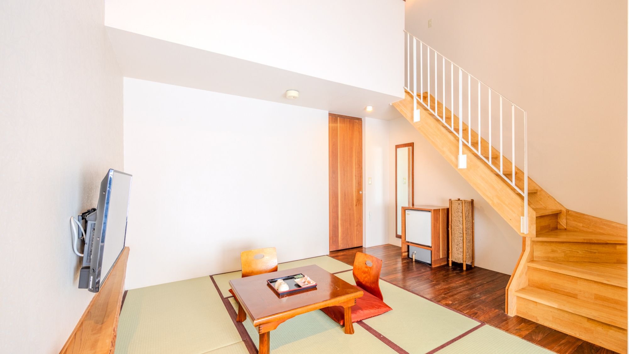 【別邸】露天風呂・ロフト付ツイン和室（一例）