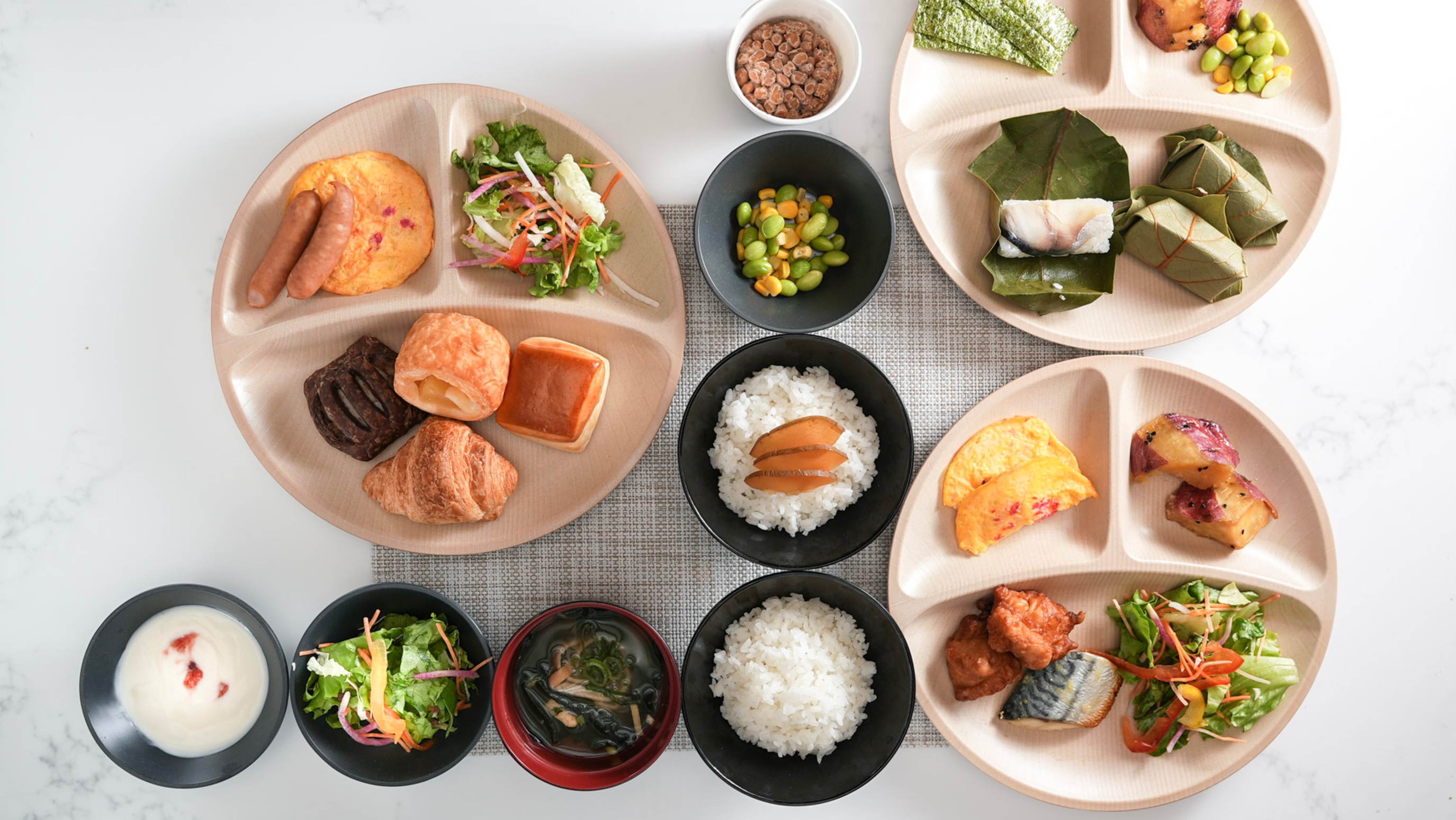和食派も洋食派もどちらもご堪能いただけます