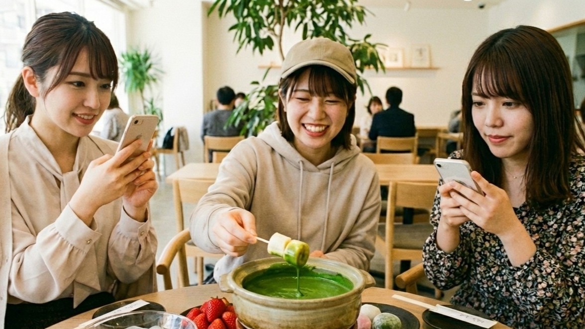 ご当地グルメ：大和茶スイーツ※イメージ画像