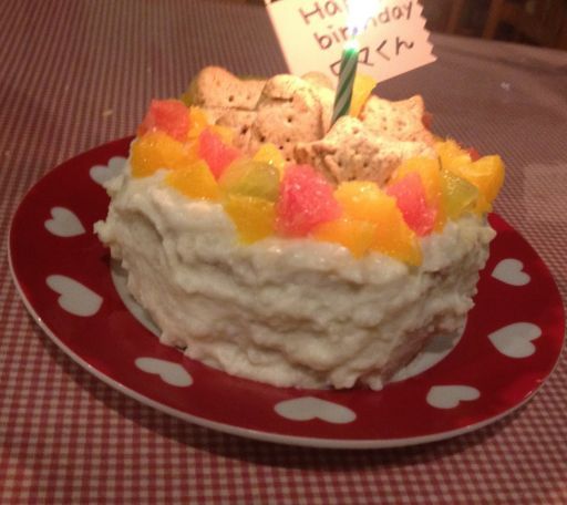 1日１組さま限定◆ワンちゃんの記念日プラン【静岡県産】の手作りのケーキ＋記念写真付！！