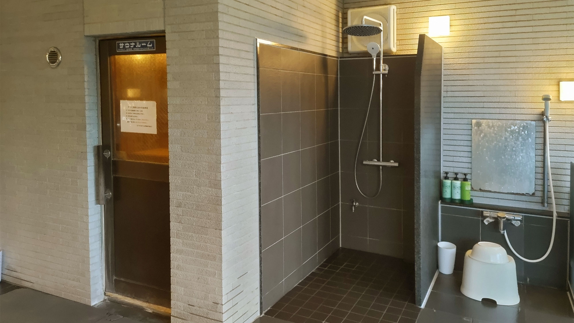 【NEW・2026年1月新設】男性湯処シャワーブース