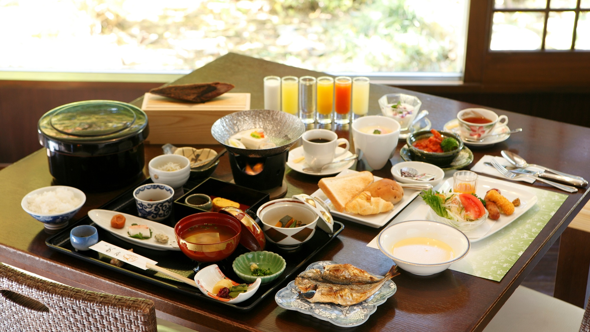 【朝食】選べる和食or洋食、その日の気分でお好きな方を♪