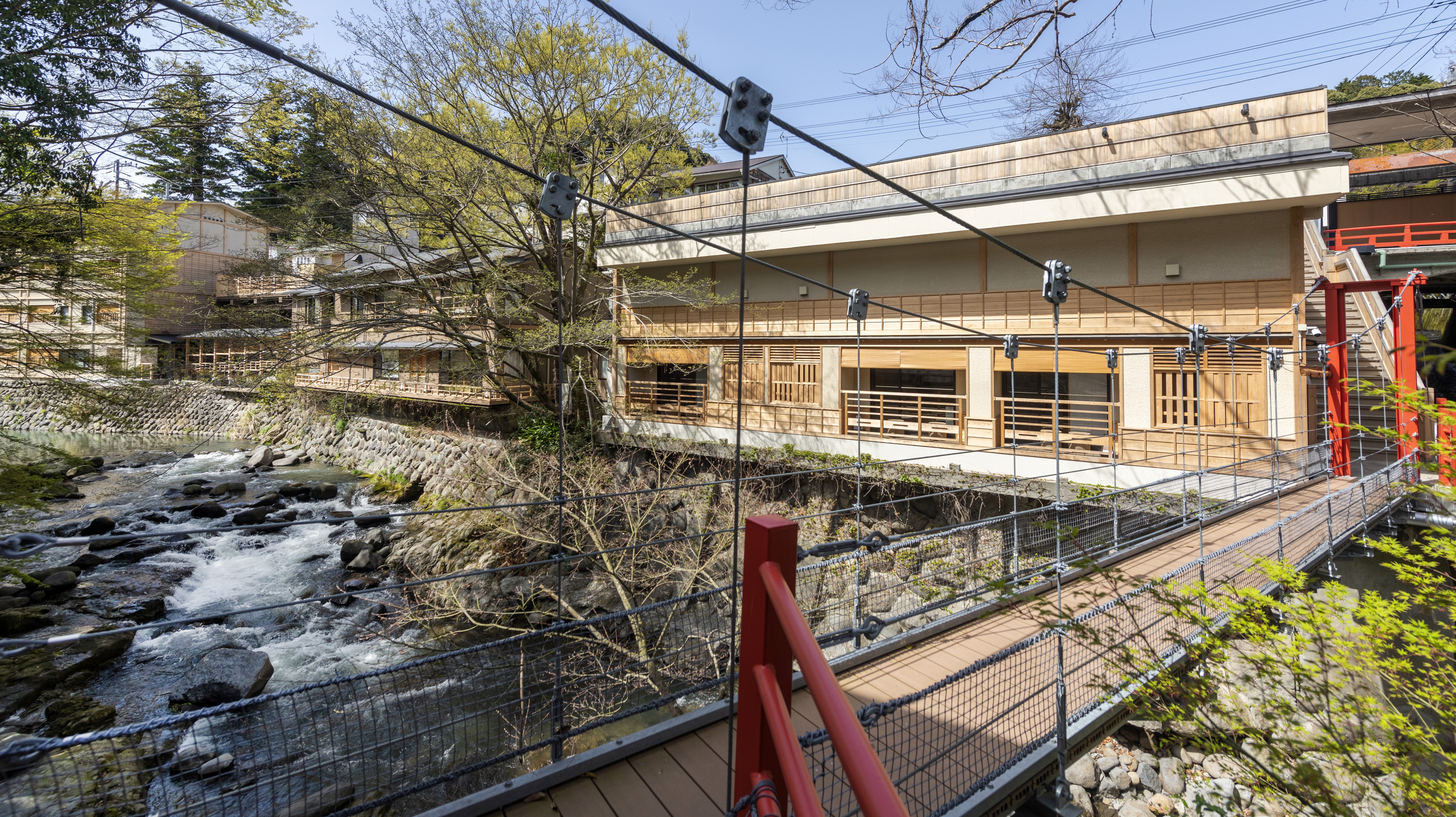 【別邸/水の語り部】【吊り橋】を渡りチェックイン！別邸水の語り部ご宿泊お客様専用