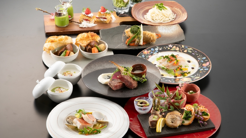 【特選洋会席プラン】秋田の旬をお箸で食べれるフルコースで！【夕朝２食付】