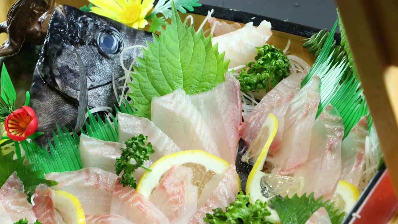 【鮮度抜群】2名〜でも海の幸舟盛付得々プラン [1泊2食]