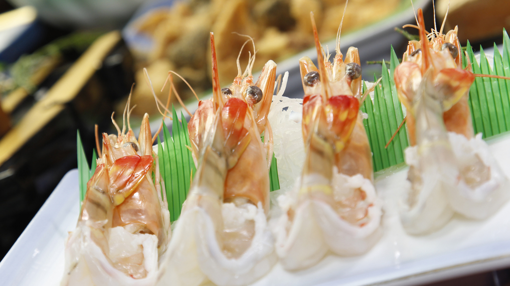 【直前割】最大3000円ＯＦＦ！伊勢エビ・平目・鮑の大漁舟盛付〔1泊2食付〕