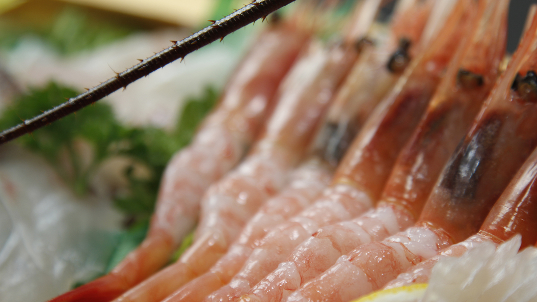 伊勢エビ・平目・鮑等豪華海鮮づくしの大漁舟盛付プラン