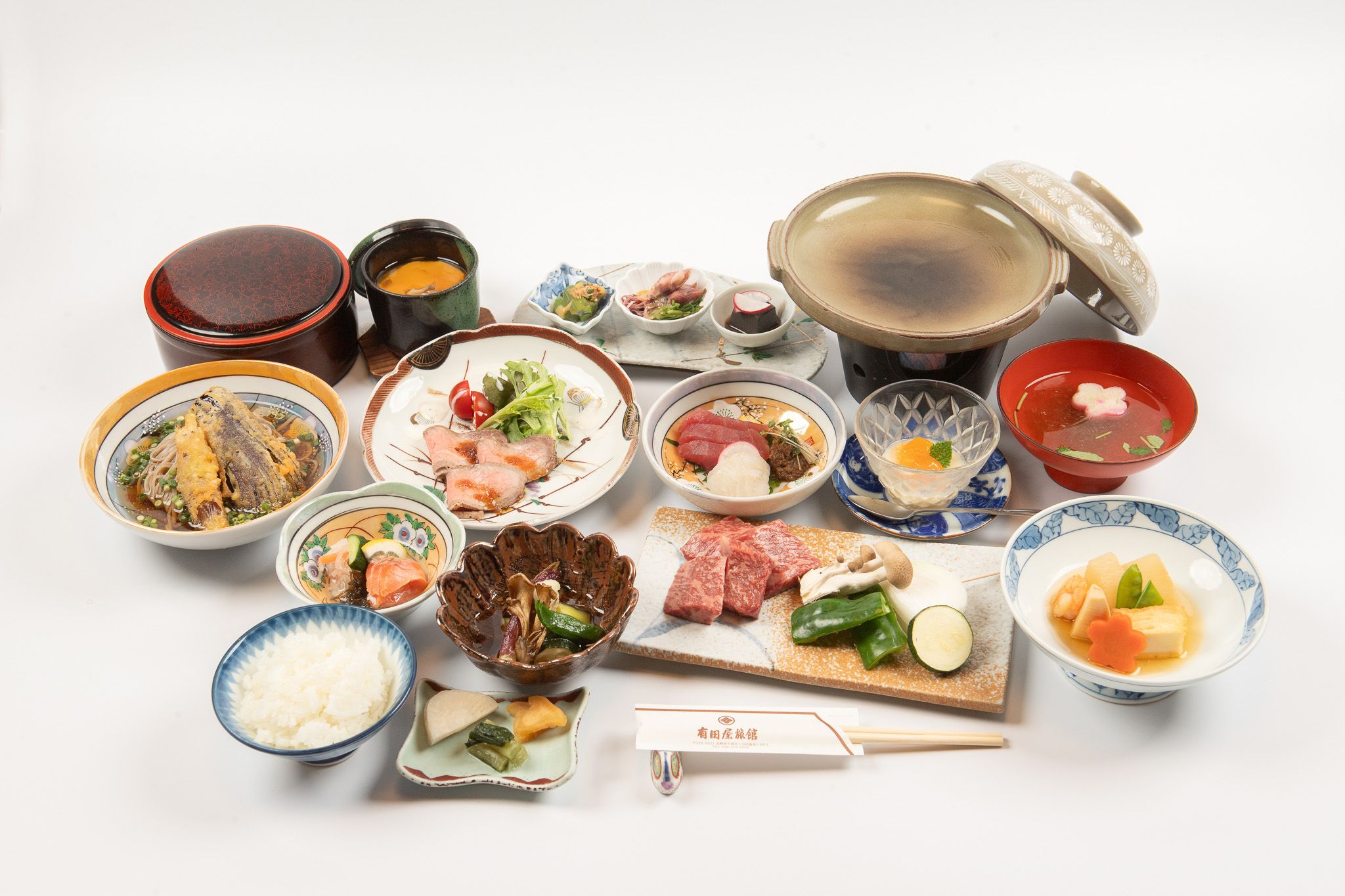 信州アルプス牛の陶板焼きプラン