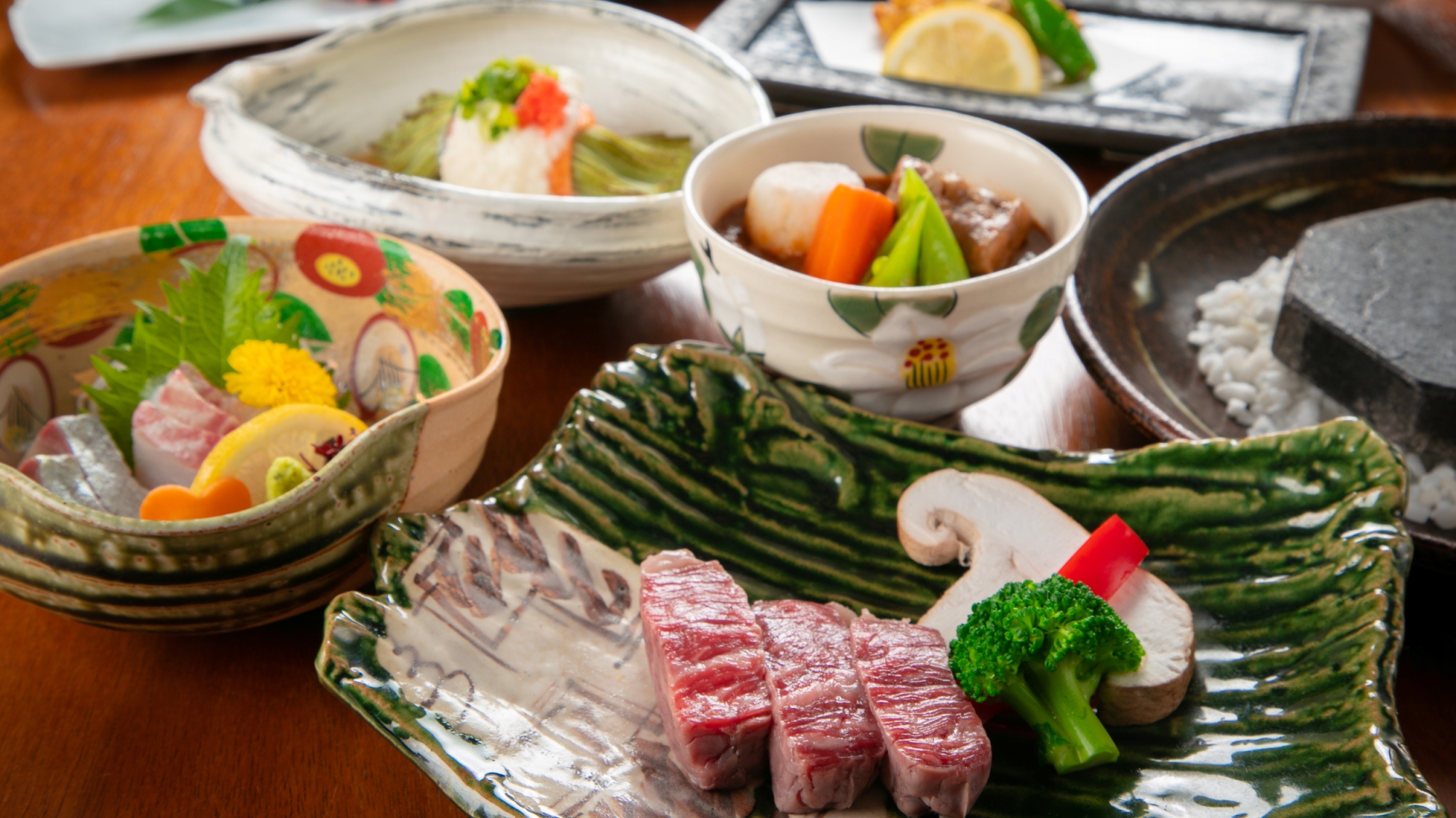 地産地消にこだわり、大分の旬を味わえる郷土色豊かな創作会席
