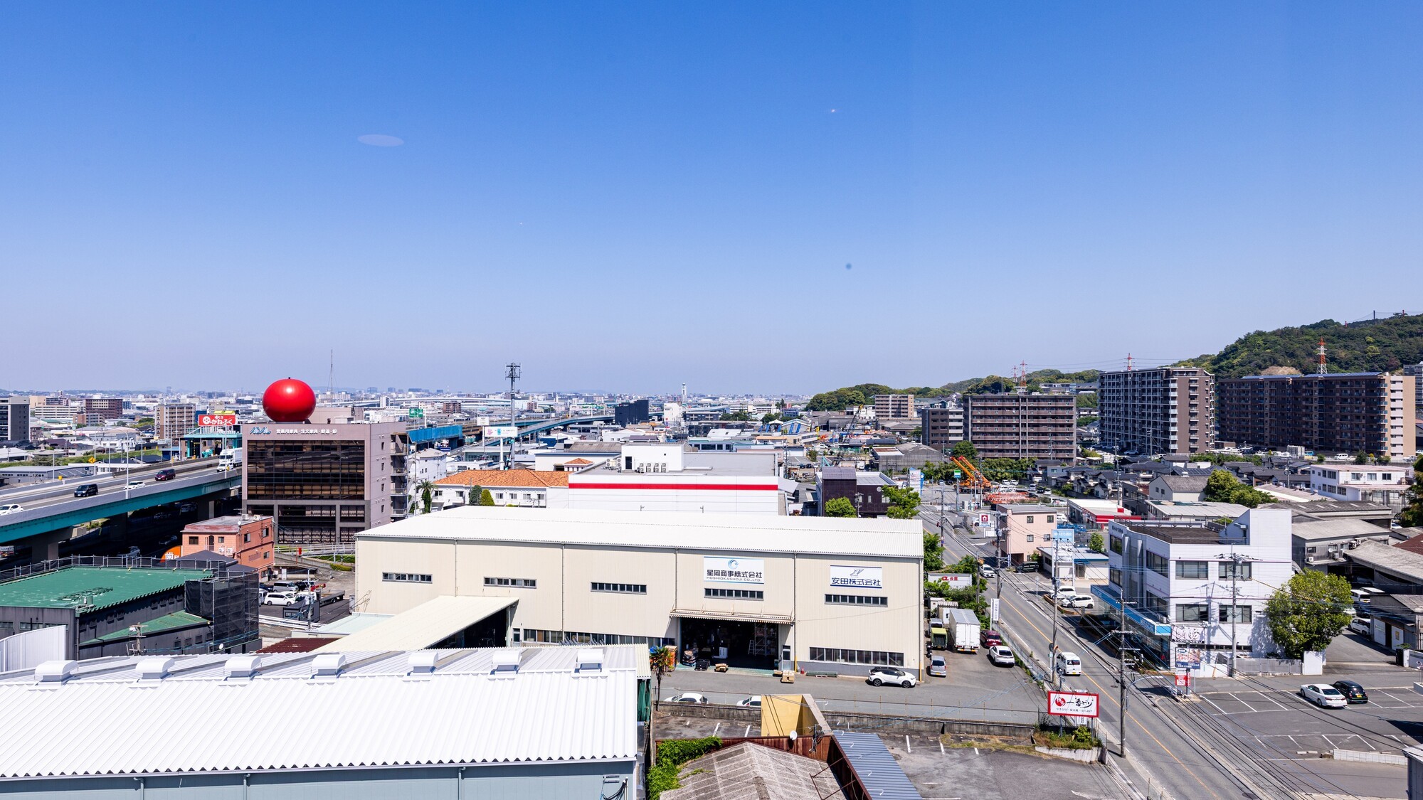 客室からの景色