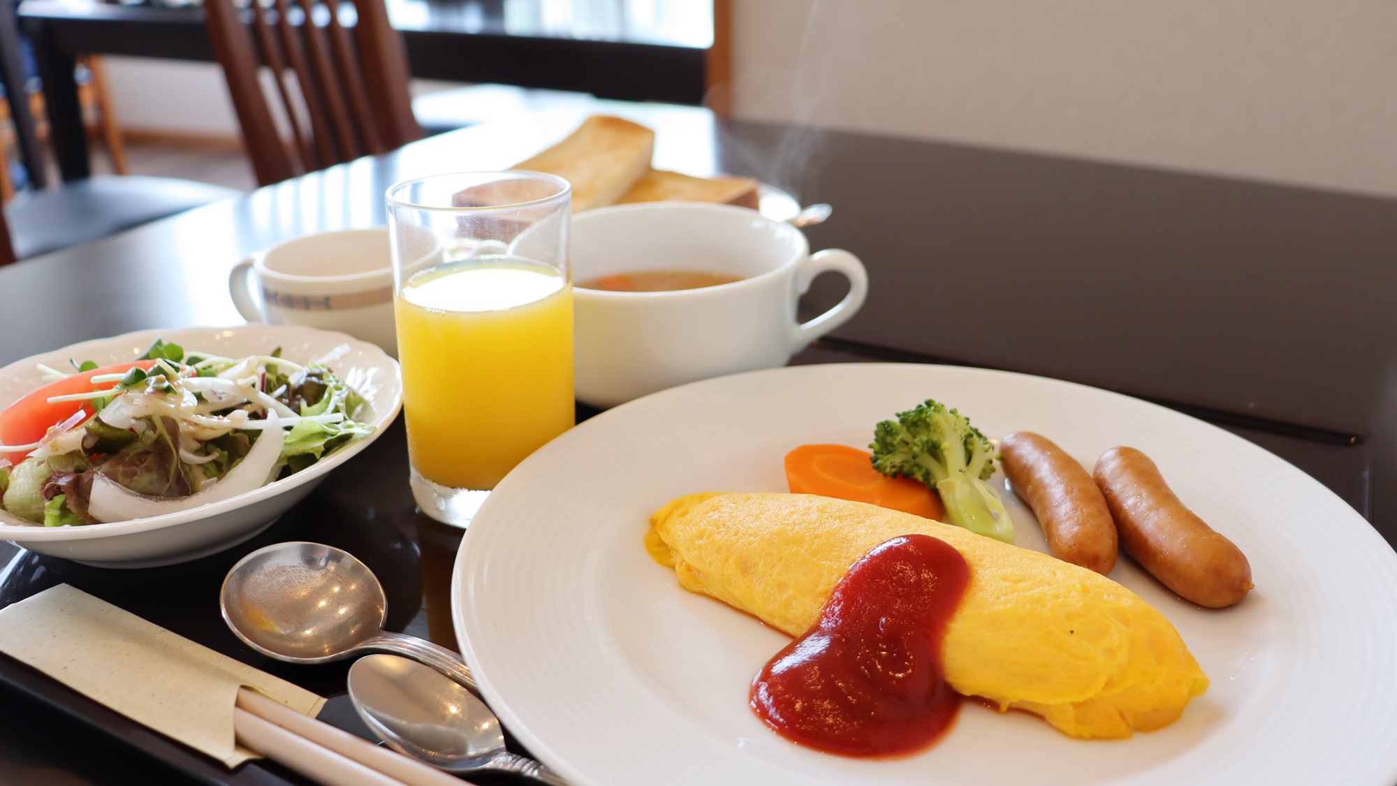 【朝食付き】和洋選べる朝食★≪花椿≫の浴場も利用OK！