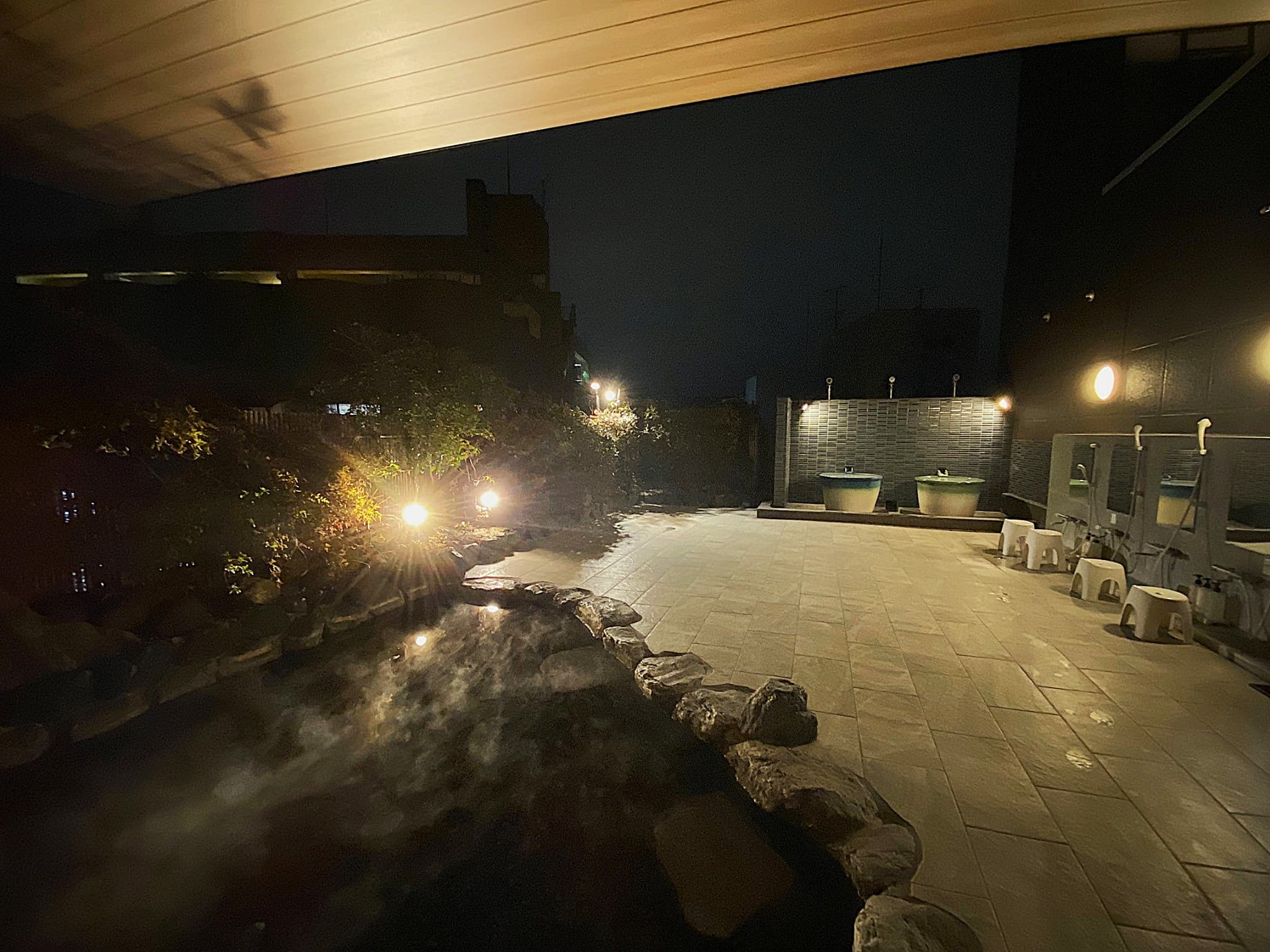 【露天風呂】男湯