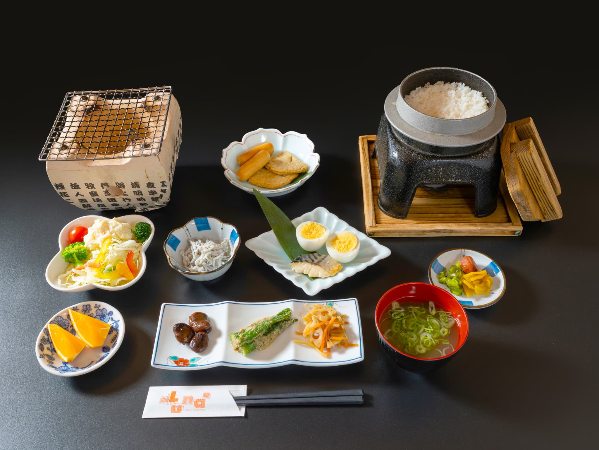 【朝食】和定食（一例）