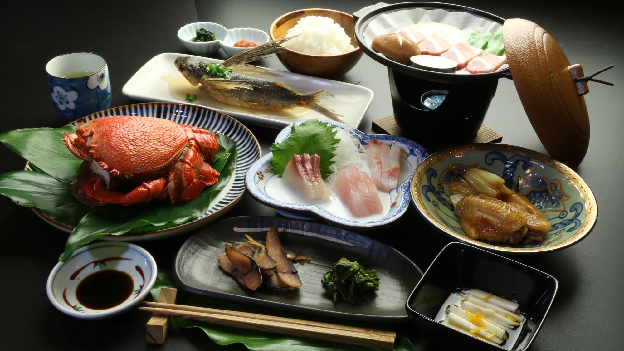【旬彩の華】-hana-屋久島の食を満喫！おもてなしコース♪特典付お得な２連泊プラン