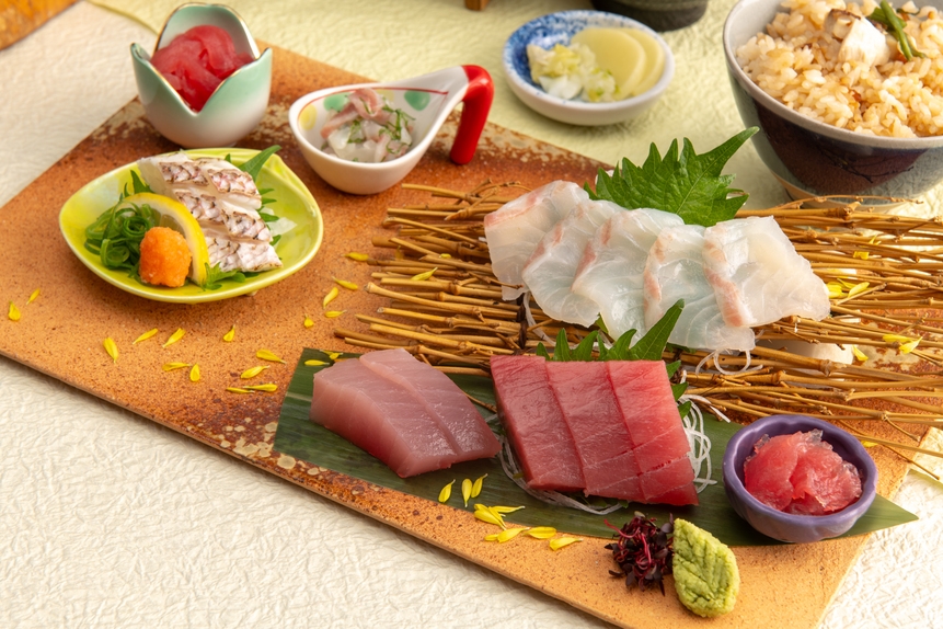 春のグルメプラン４月・５月は【まぐろと桜鯛の旬彩料理】