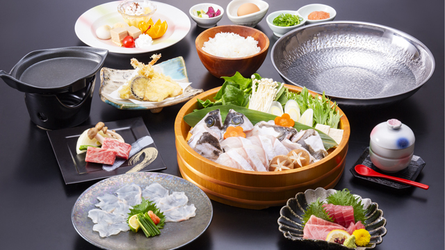まぐろとくえの旬彩料理