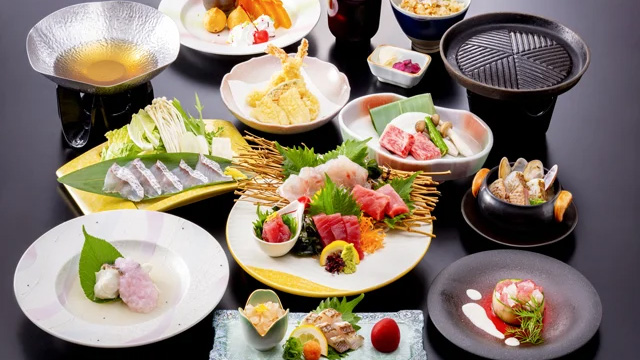 まぐろと桜鯛の旬彩料理