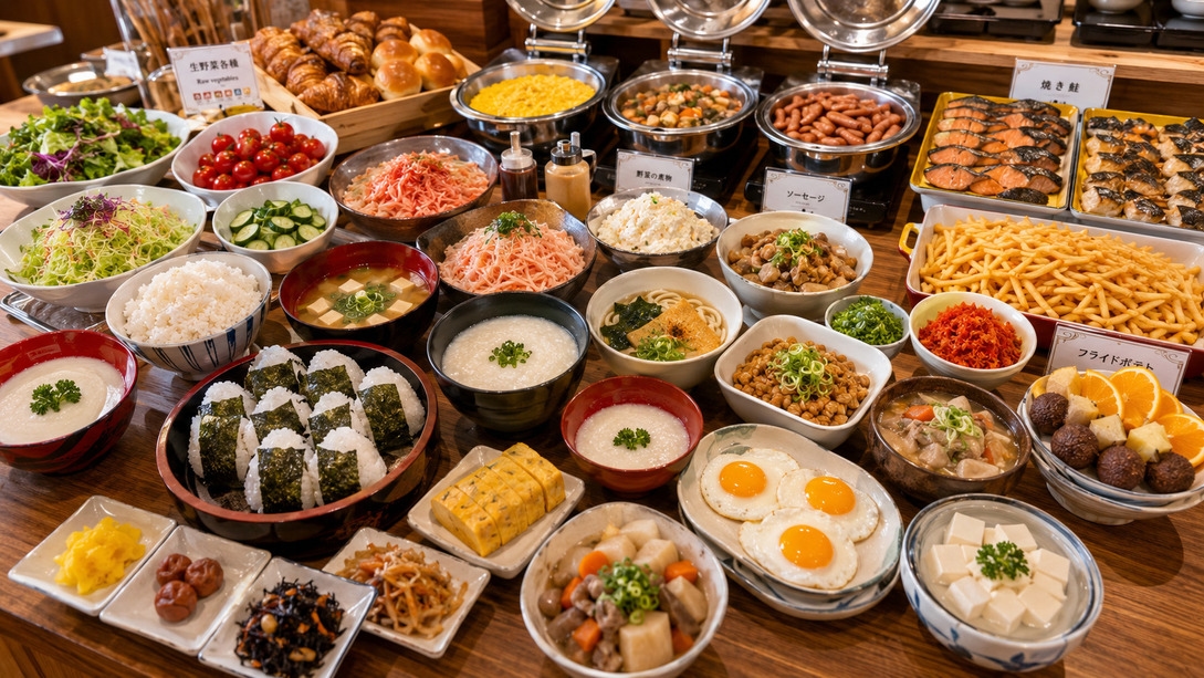 【当館人気No.1】90分飲み放題バイキング｜温泉満喫＆貸切風呂6つ＜1泊2食付＞