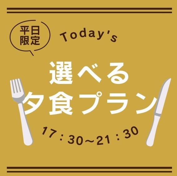 【１泊２食付】天然温泉でゆったり♪お一人様でのご宿泊限定★選べる夕食付きプラン★ 