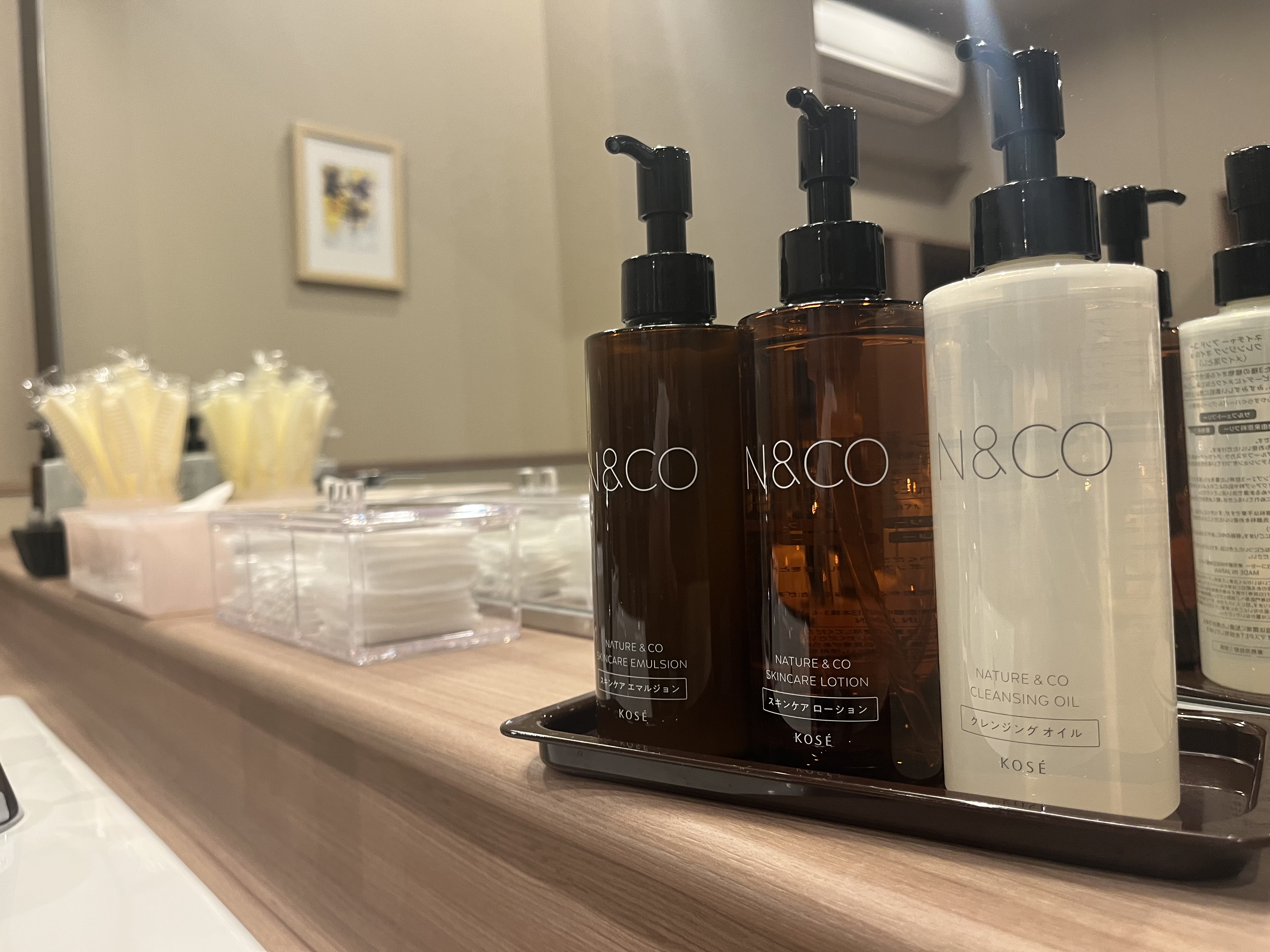 女性大浴場アメニティ　N&CO