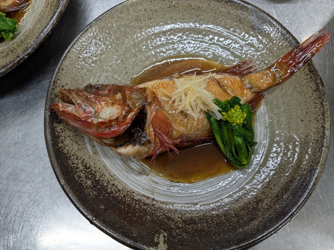 ◎高級魚キンキの煮付け付き　1泊2食付き　現金払い限定　和室８畳10畳　禁煙