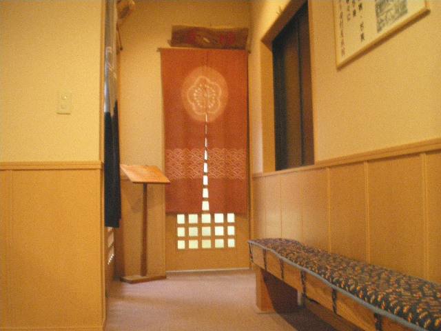 Women's bathroom entrance