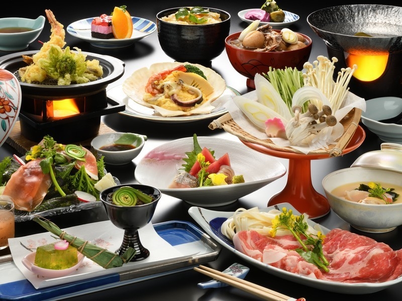 平日限定！メインは「三元豚のしゃぶしゃぶ」と「季節の天ぷら」　宴（うたげ）プラン