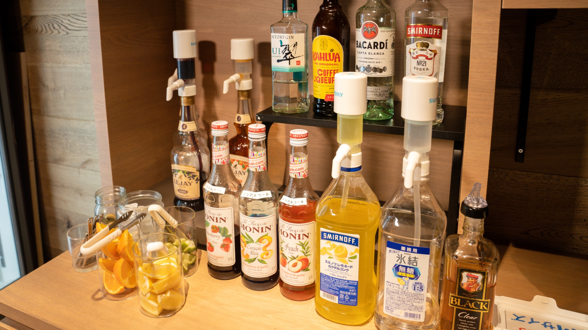 アルコールも90分飲み放題