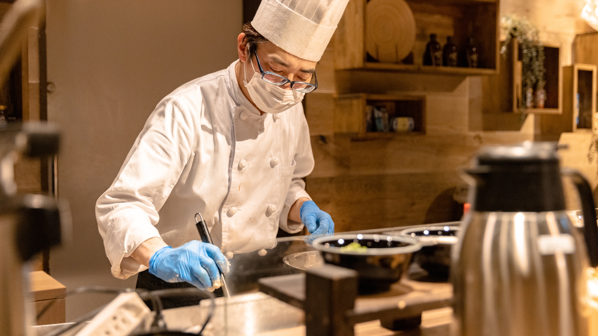 出来たて熱々をご提供