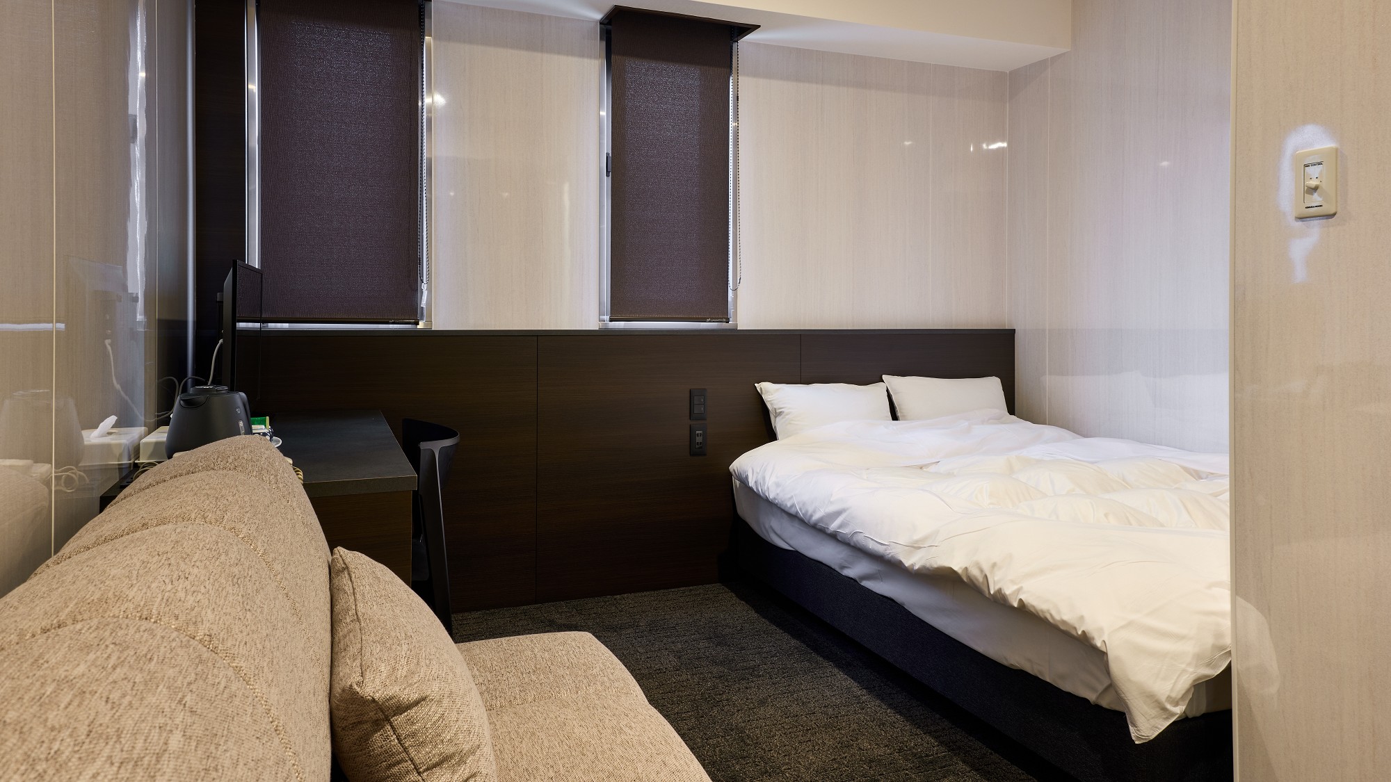 2025年8月にリニューアル　ダブルルーム 