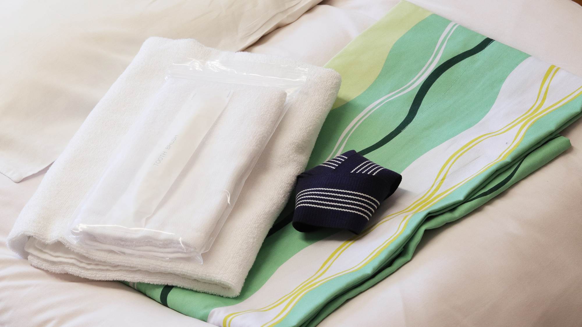 お部屋に備えたアメニティ　一例